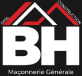 Logo B.H Construction, entreprise maçonnerie générale à Caen